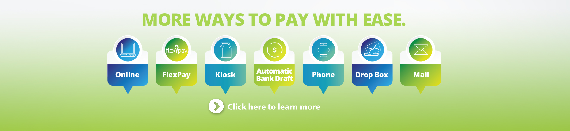 Mutiple Ways to Pay Your Bill